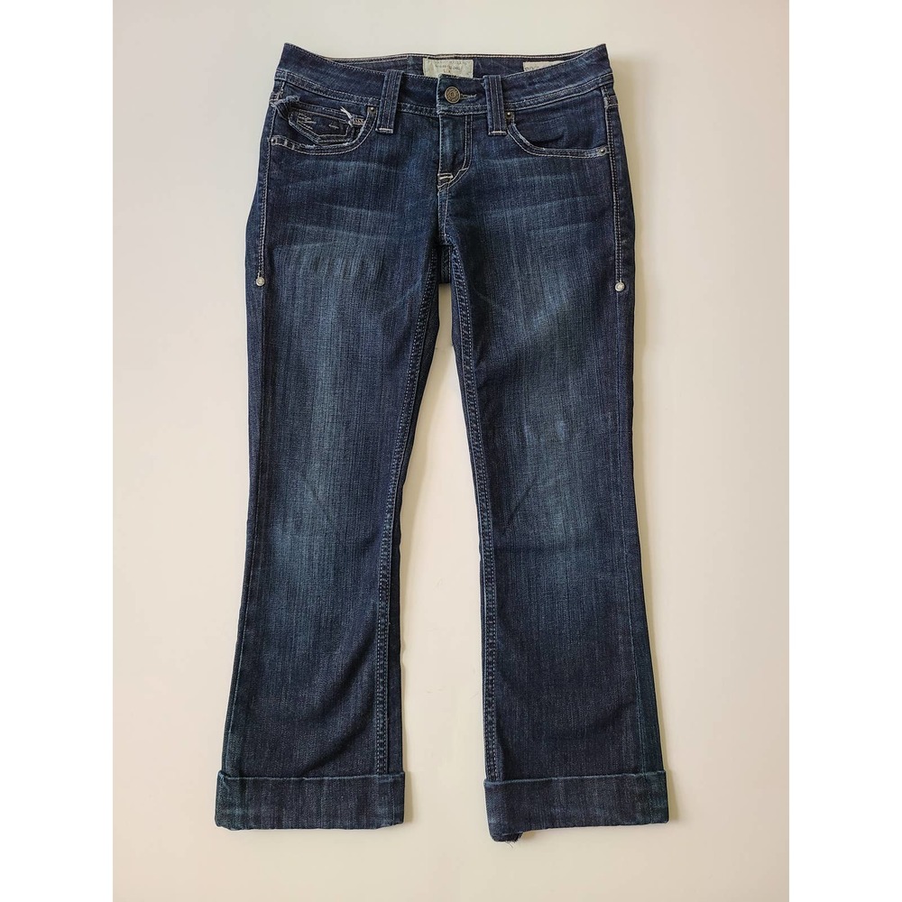 Tavertini Cropped Jeans Dark Wash Size 25
